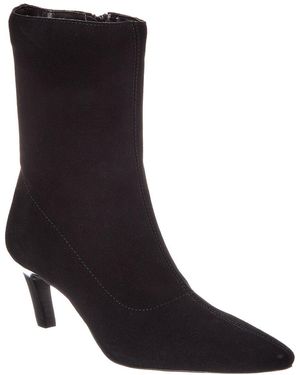 Dune Oliya Suede Boot - Black