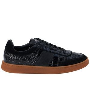 Matisse Quincy Leather & Suede Sneaker - Black