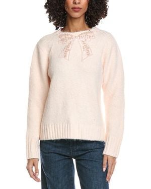Fate Wool-Blend Sweater - White