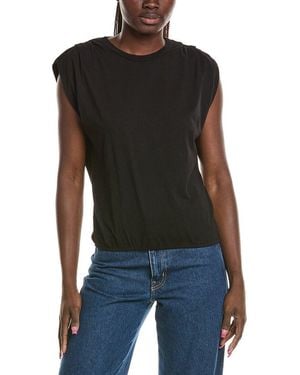 Michael Stars Luca Bubble T Shirt - Black