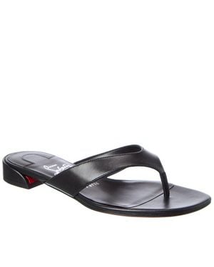 Christian Louboutin Sweet Jane Leather Sandal - Blue