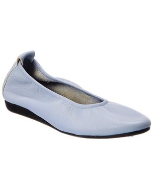 Arche Laius Leather Flat - White