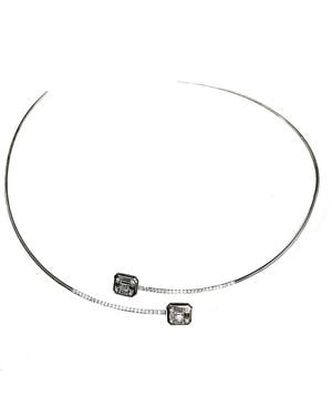 Arthur Marder Fine Jewelry 18k 0.78 Ct. Tw. Diamond Wire Necklace - Natural