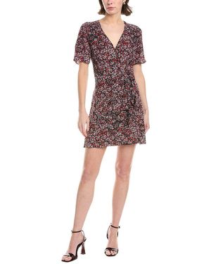 The Kooples Flowers Dot Mini Dress - Red
