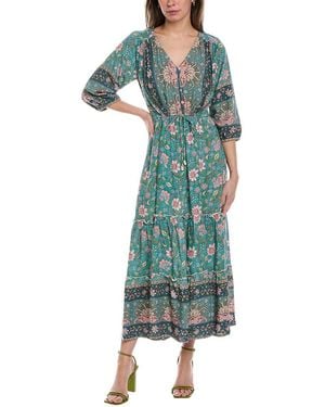 Walker & Wade Carrie Maxi Dress - Green