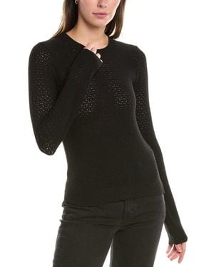525 America Feminine Stitch Pullover - Black