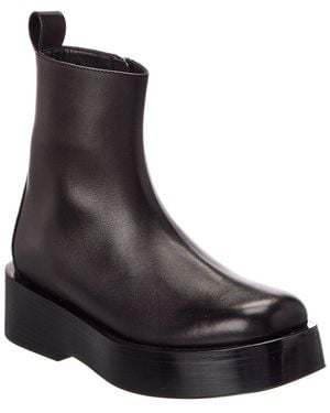 Bottega Veneta Torino Leather Boot - Black