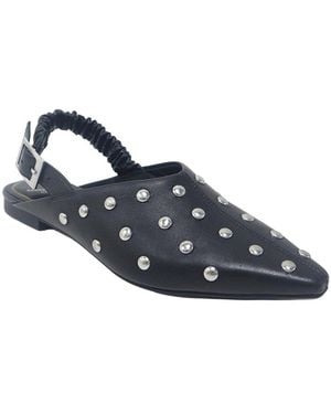 Kenneth Cole Nicola Leather Flat - Blue