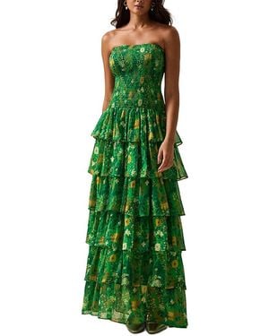 BELLA DESERT Maxi Dress - Green
