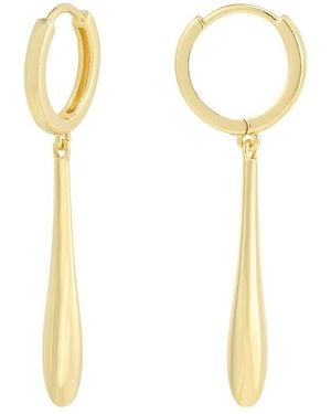 Adornia 14K Plated Earrings - Metallic
