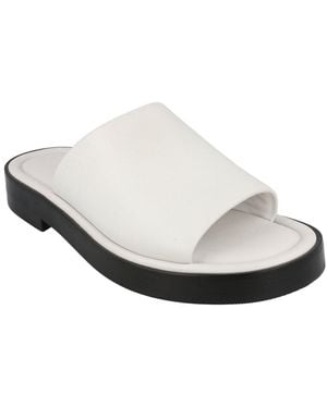 Ferragamo Giunone Leather Sandal - White