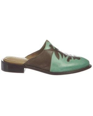 Lucchese Mattie Mule - Green