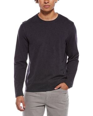 Vince Birdseye Crewneck Sweatshirt - Blue