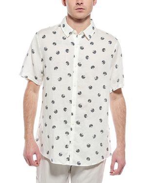 Onia Jack Linen-Blend Shirt - White