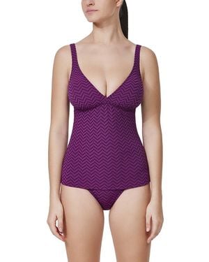 Gottex D-Cup Tankini - Purple