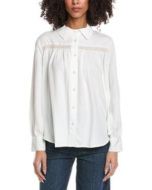 Elan Long Sleeve Top - White