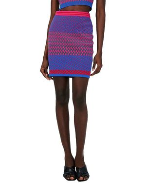 Reiko Faux Wrap Dress Flowy Zigzag - Diane Von Furstenberg main image 1