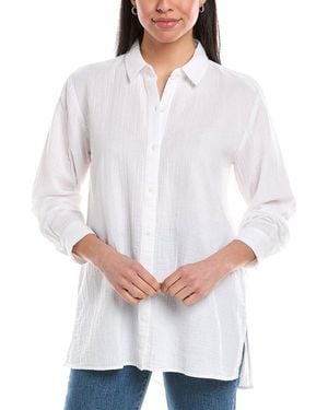 Eileen Fisher Classic Shirt - White