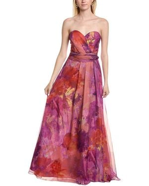 Rene Ruiz Organza Gown - Red