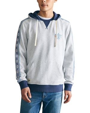 Faherty Spy Surf Hoodie - Grey
