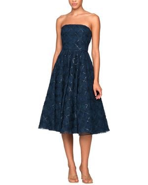 THEIA Anna Cocktail Dress - Blue