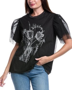 AllSaints Tommi Fondre T-Shirt - Black