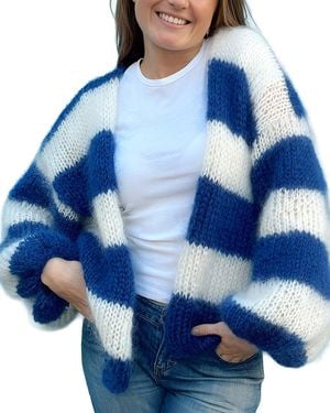 LEON GORI Cardigan - Blue