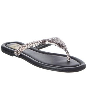 M by Bruno Magli Malora Leather Sandal - White