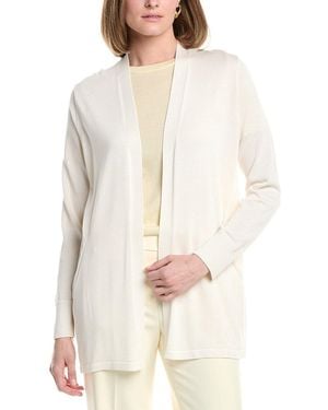 Anne Klein Pocket Cardigan - White