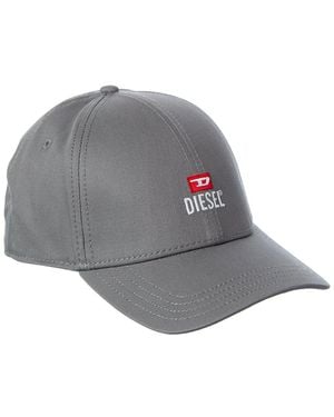 DIESEL New D Logo Cap - Grey