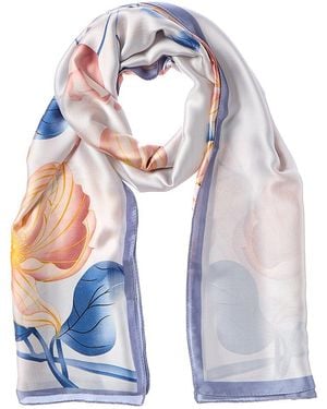 La Fiorentina Printed Scarf - Blue