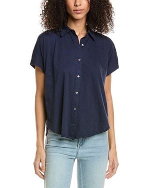 Michael Stars Palmer Button-down Shirt - Blue
