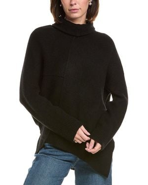 AllSaints Lock Roll Neck Wool-Blend Sweater - Black