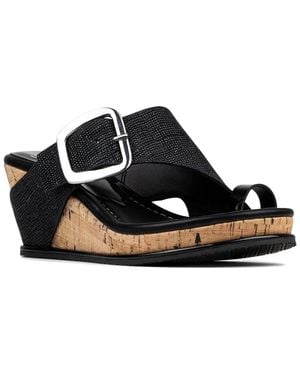 Donald J Pliner Gyer Wedge Sandal - Black