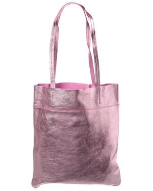 Madewell The Magazine Leather Tote - Pink