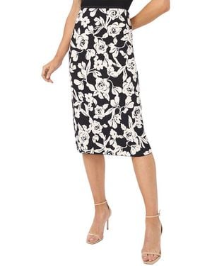 Ted Baker Toni Jacquard Midi Skirt - Black