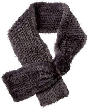 La Fiorentina Muffler Scarf - Black