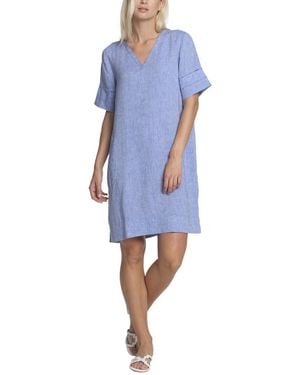 Hinson Wu Jackie Linen Dress - Blue