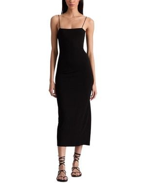 Alice + Olivia Fifi Wool-Blend Midi Dress - Black