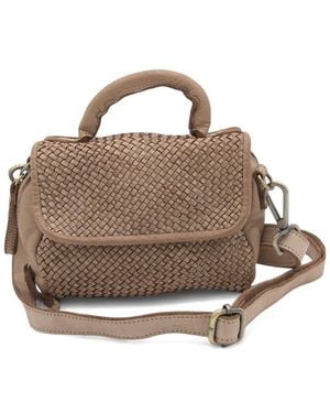 Bolsa Nova Leather Lily Mini Bag - Brown