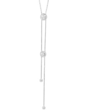 Diana M. Jewels Fine Jewellery 0.35 Ct. Tw. Diamond Necklace - White