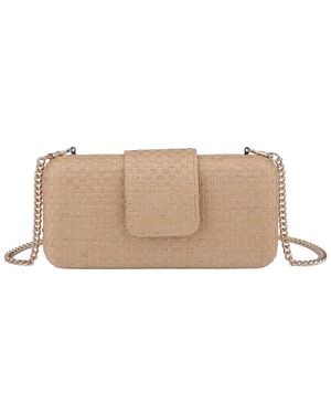Moda Luxe Sylvi Clutch - Natural
