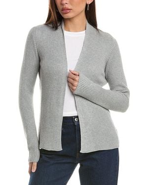 Hannah Rose Thermal Shrunken Cashmere-Blend Duster - Grey