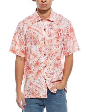 Tommy Bahama Coastal Ease Frond Escape Shirt - Pink