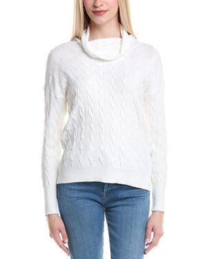 Elie by Elie Tahari Turtleneck Jumper - White