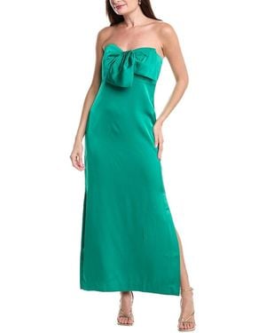 Lilly Pulitzer Carlynn Satin Maxi Dress - Green