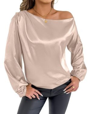 Adele Berto Blouse - Natural