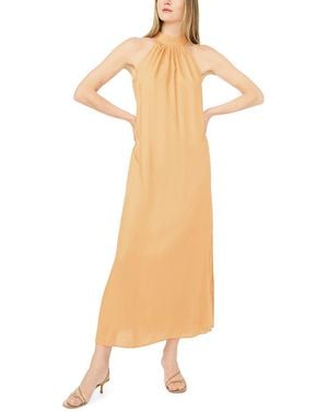 Vince Camuto Halter Tie Back Maxi - Natural
