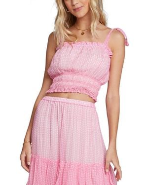 Saltwater Luxe Tie Tank - Pink