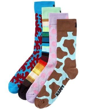 Happy Socks Colorburst Socks Gift Set - Blue